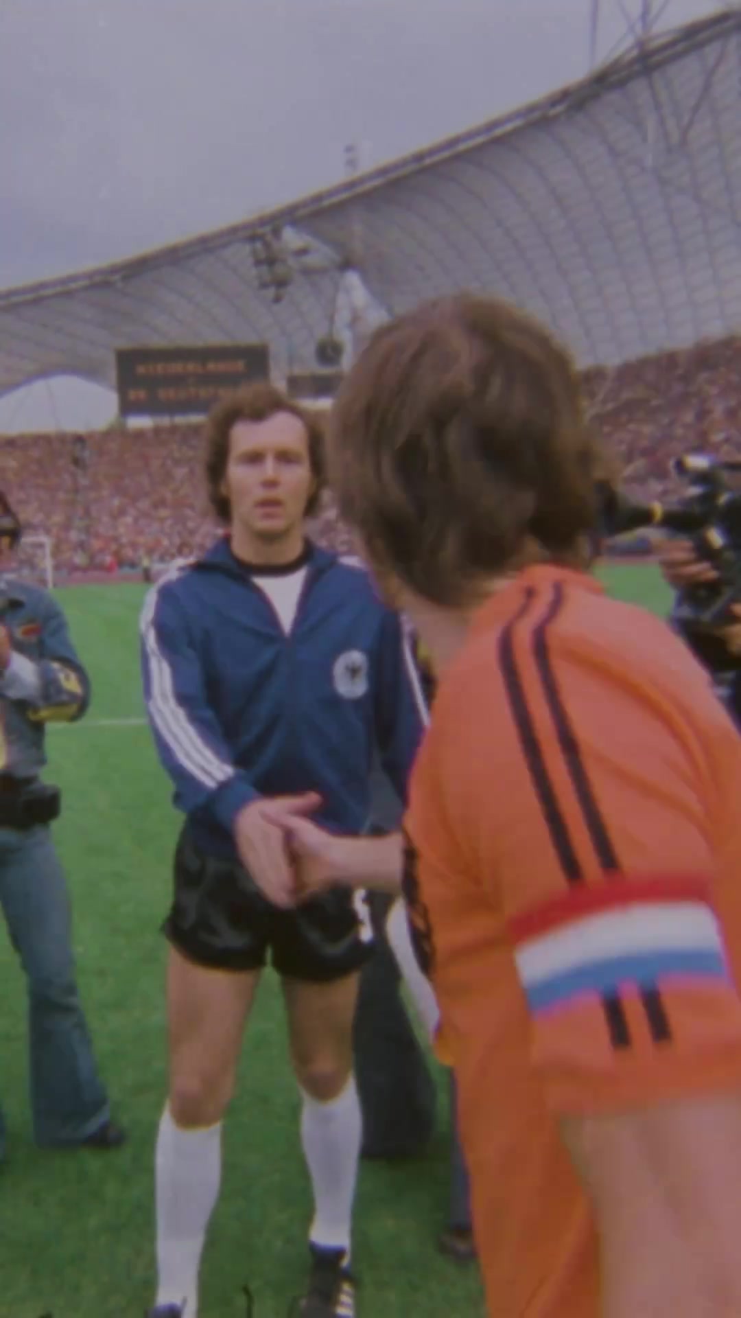传奇影像：1974世界杯决赛，贝皇克圣赛前挑边